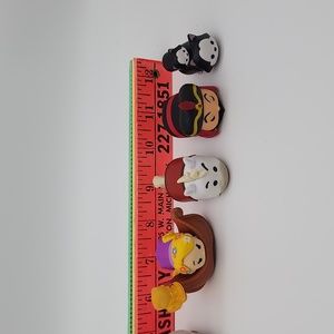 Disney Tangled, Aladdin & Figaro Tsum Tsum 6pc Set